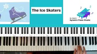 The Ice Skaters | Faber Piano 2B Lesson Book | RIGHT HAND ONLY