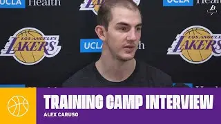 Alex Caruso stays hungry by 'fighting for minutes' | Lakers Training Camp 2019