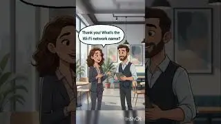 Asking for Wi-Fi 📶 | Real Life English Conversation 💬 Improve your english step by step.#english