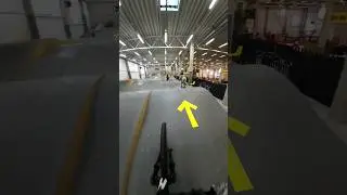 Indoor pump track🤔 #mtb #mtblife #pumptrack #mountainbike #dmitry_krilovs *