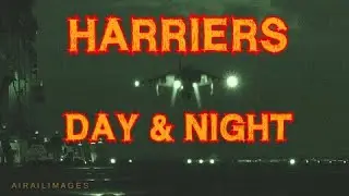 Harrier Day and Night Flight Ops - USS Kearsarge and VMA-231 AV-8Bs