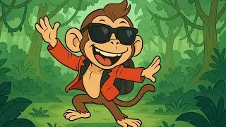 Monkey Jam | 🐒 🎉 🙈 Funky Dance Song For Toddlers