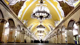 Moscow Metro - The Most Beautiful In The World