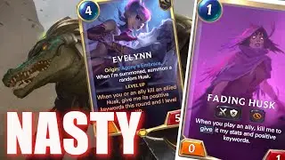 Evelynn Renekton Deck Vs Kayne Attrox/ Teemo Caitlyn/ Jayce Lux/ Azir Irelia Legends Of Runeterra