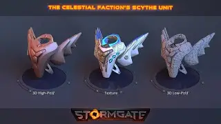 The Celestial faction's Scythe unit
