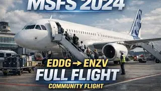 MSFS 2024 | High Workload Night Approach | A320 | VATSIM | Can You Spot the Mistake?