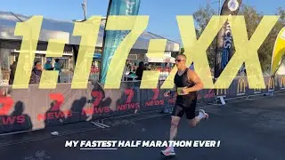 I Ran My FASTEST Half Marathon On A Hilly Course! - Sunshine Coast Marathon Race Vlog