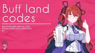 Buff Land Codes (August) 2024 - Toram Online
