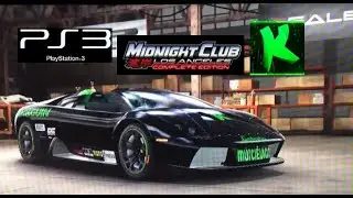 Midnight Club: Los Angeles (PS3) - Klinkguin's 2004 Lamborghini Murcielago Roadster in River Valley