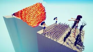100x SPOOKY ARMY vs EVERY GOD - TABS - Totally Accurate Battle Simulator
