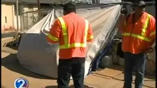 Sidewalk clearing: Objects get a talking-to
