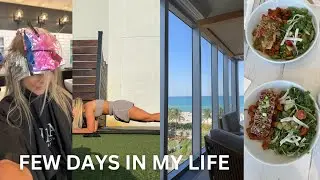 VLOG: getting hair extensions, packing for Miami + a travel day