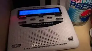 NOAA All Hazards Radio Severe Thunderstorm Alert Compilation (8/17/18)