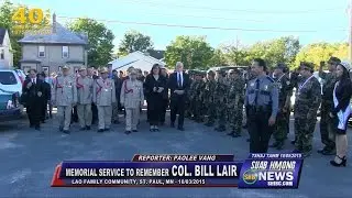 SUAB HMONG NEWS: Hundreds paid tribute to Col. Bill Lair; Open Ceremony and Speeches - 10/03/2015