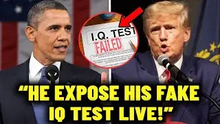 Трамп заявляет о &laquo;180 IQ&raquo; &mdash; Обама ошеломляет Америку результатами реальных тестов!