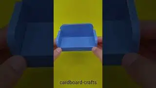 diy miniature sofa from cardboard / miniature houses /cardboard crafts / cardboard ideas
