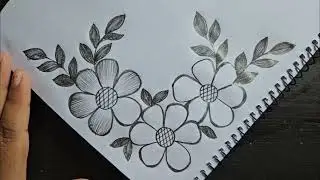 Border design for project || front page border design project work #art #drawing #howtodraw 