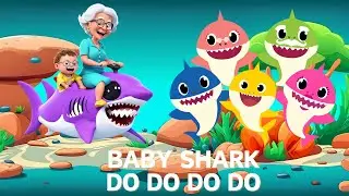 Baby Shark Dance & Learn Colors 🌈🦈 | Ocean Adventure Song for Kids | 3D Nursery Rhymes