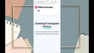 procedure text (how to download Instagram reels without an application)