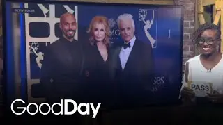 Checking out the fashion at the Daytime Emmy Awards