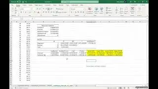 Linear Regression: Confidence intervals on Coefficients in Excel