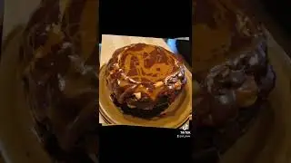 Dark Chocolate Cake with Dark Chocolate Ganache, Salted Caramel, and Salted Caramel Buttercream