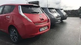 Nissan Leaf 30 kWh - 1300 KM Road-Trip / Norwegen / Fortum & Nissan #Ladetour2017 - Teil 2