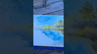 Experience the art that is all around you. #pleinair #Norway #landscapepainting #bergen