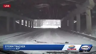New Hampshire road conditions deteriorating as snow piles up