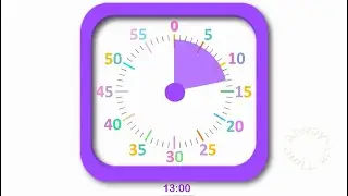 13 Minute Visual Timer