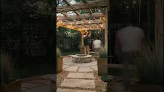 Amazing family backyard renovation, cozy for day and night time