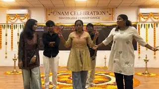 SRM college | onam celebration 🔥- group dance
