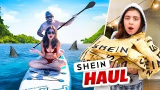 SHEIN HAUL ft. BELLA & VI SURFAR FÖR FÖRSTA GÅNGEN | VLOGG