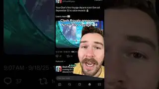 &laquo;Клановый вояж&raquo; приближается к Clash Royale 👀👀