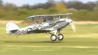 Hawker Hind and Hawker Demon take off