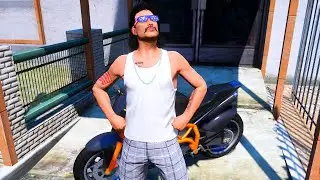 #BucketThon Day 92 - Redneck on a Motorcycle in GTA 5 RP