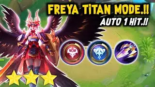 FREYA TITAN ABYSS ASTRO.!! AUTO 1 HIT ILANG.!! MAGIC CHESS MOBILE LEGENDS