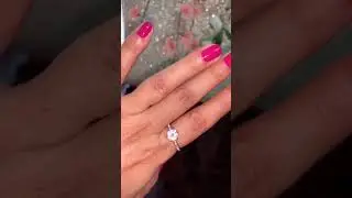 Diamond Accent Engagement Ring