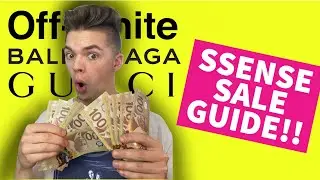 Everything You Need to Know About the 2020 SSENSE SALE! (BALENCIAGA, OFF WHITE & MORE FOR 50% OFF)