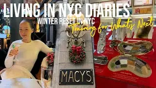 Living in NYC Diaries | 2026 Starts Now + New Goals + Glute Training + Christmas in NYC