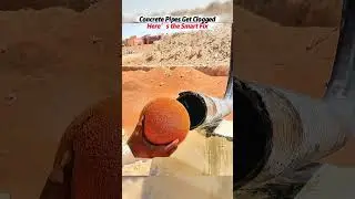 #Concrete Pump Truck Pipe Cleaning Balls #increase knowledge #popular science #foryou #fyp