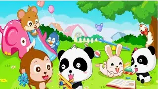 🎈 Baby Panda Kindergarten 🐼 | Fun Learning Activities at Kindergarten | Kids Gameplay
