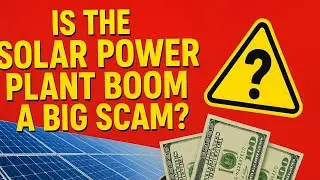 Is the Solar Power Plant Boom a Big Scam? 