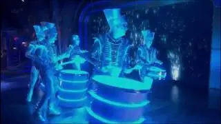 Spark! LED drummers on the Paul O'Grady Show   featuring Alfie Boe