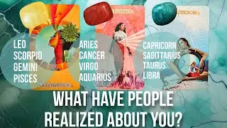 What people have realized about you? - Pick a Card Tarot Reading