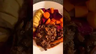 Energy Boosting Meal 🍽️ Liver, Beets, Carrots & Plantain 🌿✨ #IronBoostingFoods #HealthyEating