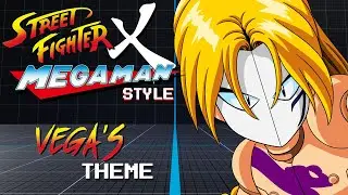 Vega's Theme (Street Fighter II) - Mega Man Style 8-Bit Remix