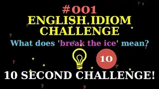 Learn English Idioms 📝 &ldquo;Break the Ice&rdquo; ❄️🧊 | Meaning, Examples & Fun Quiz 🧠💡