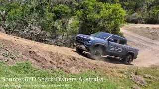 BYD Shark 6 OFFROAD Hill Climb tested by someone else...