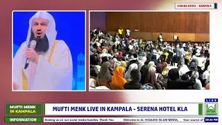 Mufti Menk Live In Kampala - Serena Hotel Kampala